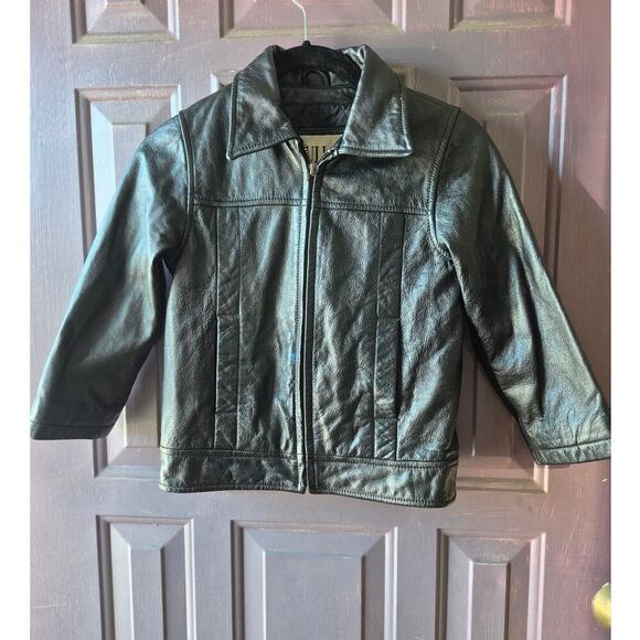 Wilsons Leather Other - Vintage Wilsons leather M.Julian  black kids bomber jacket size small perfect!